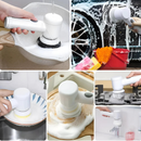 Escova de Limpeza Multifuncional 5 em 1 Para Cozinha e Banheiros