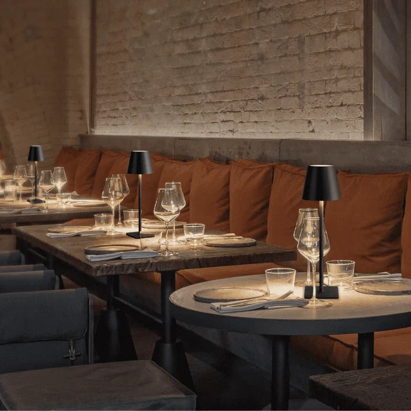 Luminária de Mesa LED Abajur Quarto Sala Portátil