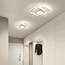 Luminária de Teto LED com Design Losangular Para Quarto e Sala