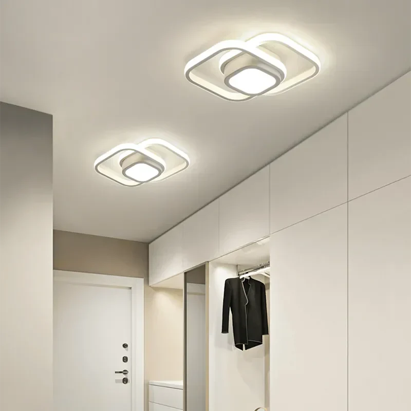 Luminária de Teto LED com Design Losangular Para Quarto e Sala