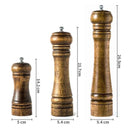 Moedor de Pimenta e Temperos Manual de Madeira