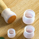 Protetores de Silicone para Pernas de Cadeira - Conjunto com 24 Peças